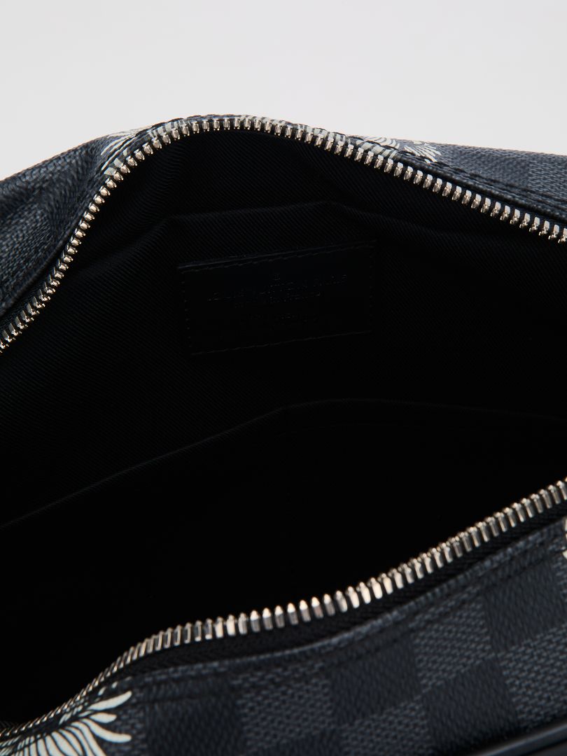 Christopher Nemeth Damier Graphite Nil PM Crossbody Bag
