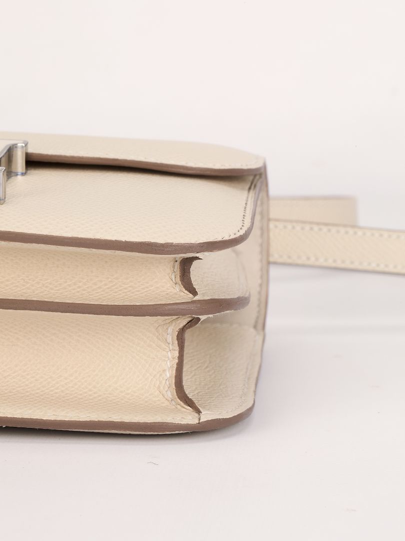 Constance 18 Craie Veau Epsom With Laque Hardware 2025 K Stamp