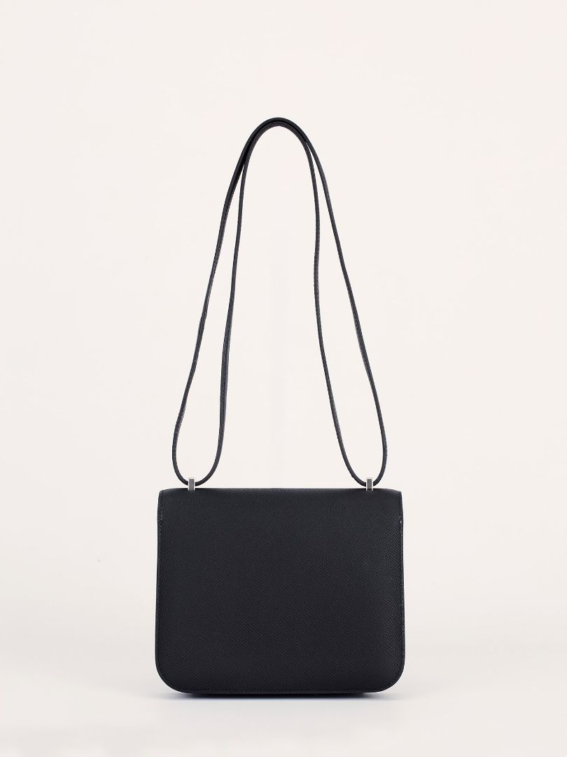 Constance 18 Veau Epsom Noir With PHW 2026 G Stamp