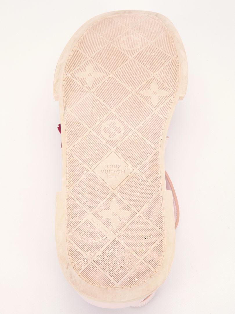 Ltd Edition Light Pink/Multi Takashi Murakami Maya Platform Sandals