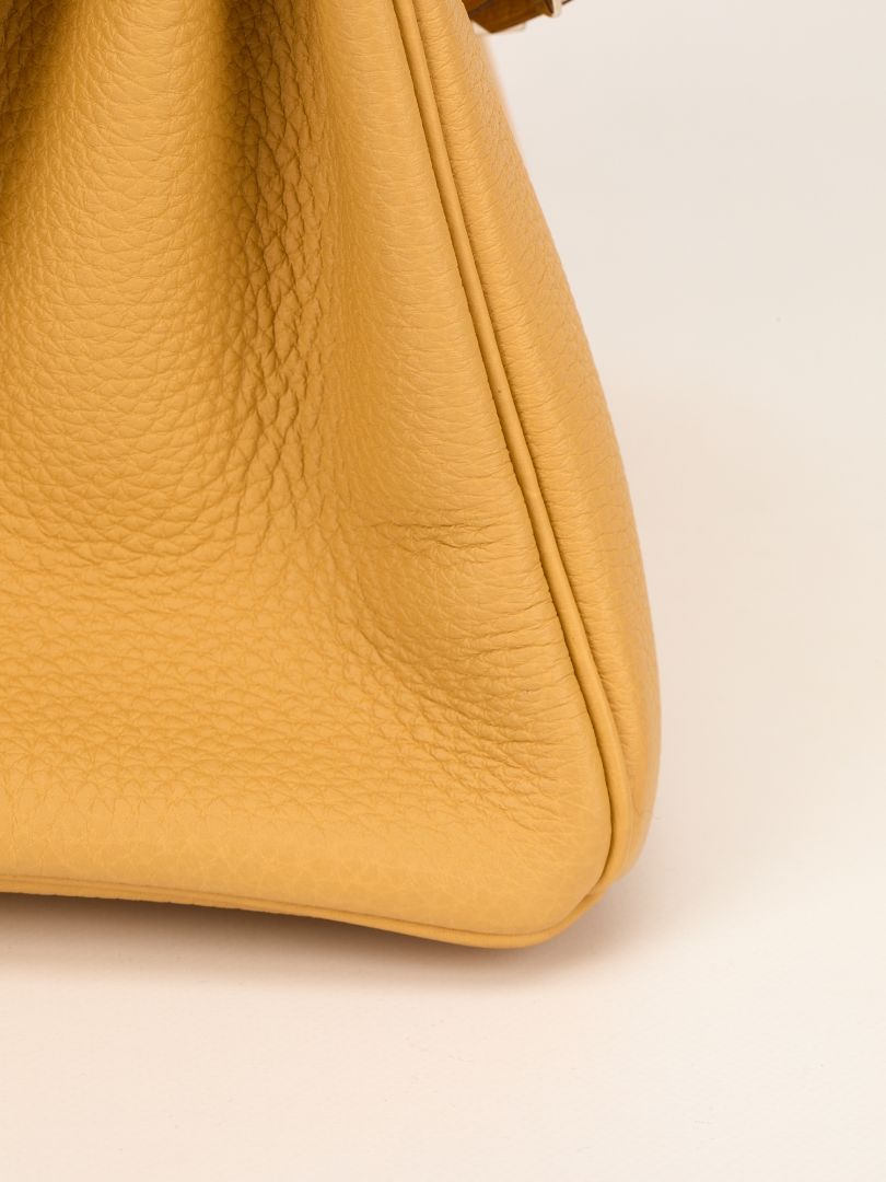 Birkin 25 Paille Veau Togo With PHW 2025 K Stamp