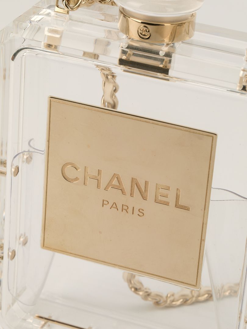 Chanel No.5 Perfume Minaudière Clutch