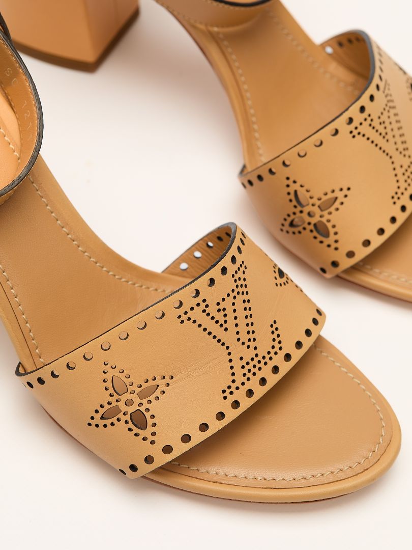 Caramel Mahina Block Heels