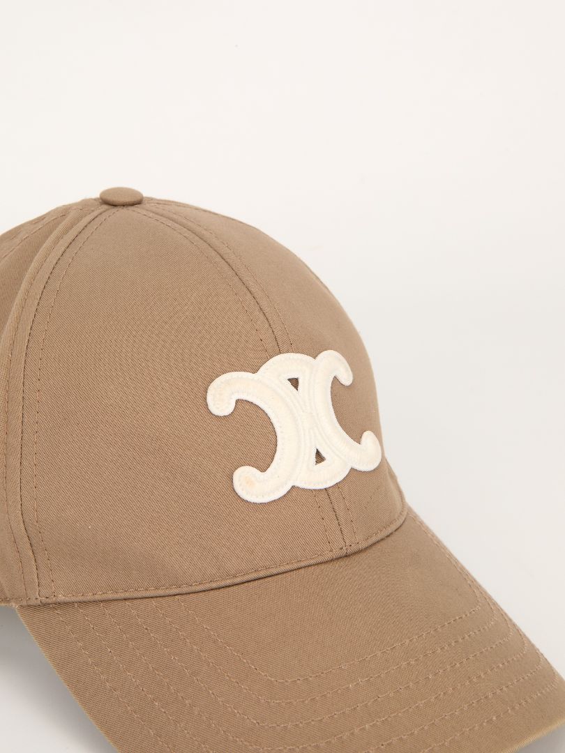 Greige Triomphe Baseball Cap