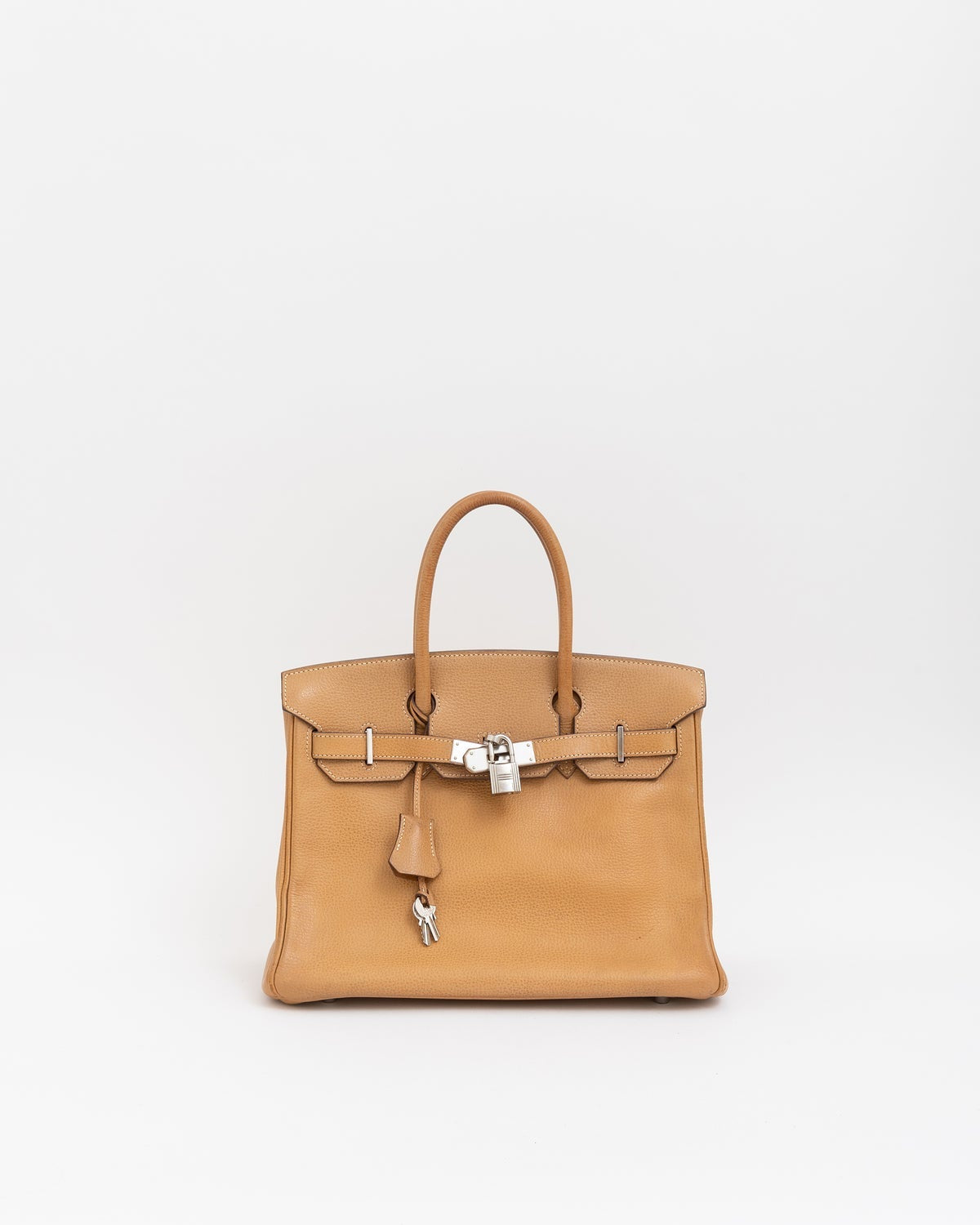 Hermès Birkin 30 in Naturel Vache Liégée with Palladium Hardware
