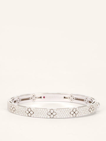 White Gold & Diamonds Small Love In Verona Diamond Bangle