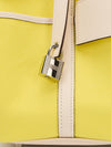 Cargo Picotin Lock 18 Jaune Citron Toile Goeland/Veau Swift With PHW 2022 U Stamp