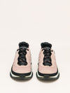 Blush Pink CC Quilted Trainers