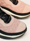 Blush Pink CC Quilted Trainers