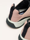 Blush Pink CC Quilted Trainers