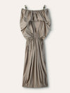 Ecru Utility Strap Dress