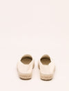 Black & White Lambskin CC Espadrilles