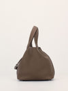 Picotin 22 Taurillon Clemence Etoupe With PHW 2025 K Stamp