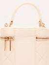 White CC Logo Vanity Case With GHW