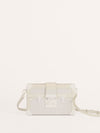 White Epi Leather Petite Malle Bag