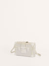 White Epi Leather Petite Malle Bag