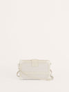 White Epi Leather Petite Malle Bag