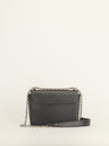 Black Epi Leather Twist MM with SHW