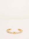 Gold Crystal Cuff