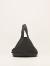 Picotin 22 Gris Meyer Taurillon Clemence Leather Handbag With PHW