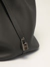 Picotin 22 Gris Meyer Taurillon Clemence Leather Handbag With PHW