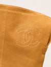 Camel Cap Toe CC Thigh High Boots
