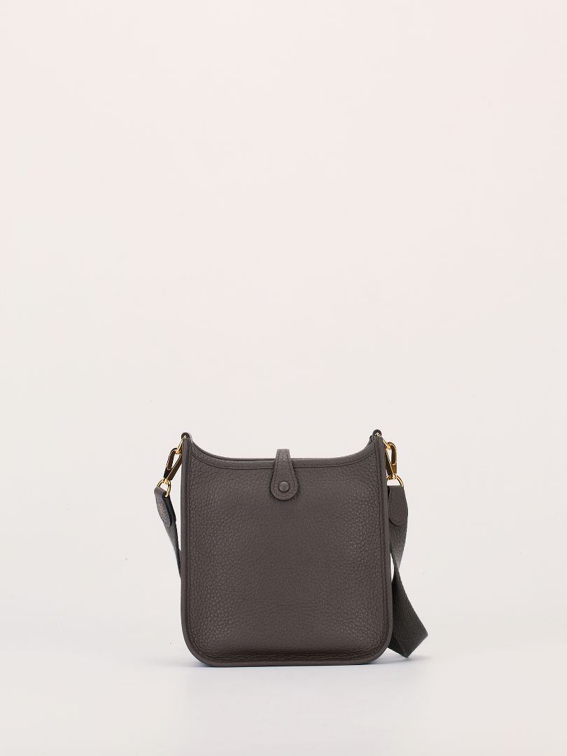 Evelyne 16 Amazone Gris Etain Taurillion Clemence with GHW Bag 2021 Z Stamp