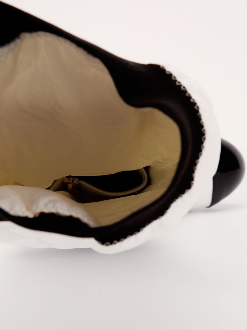Black & White 2-in-1 Boots