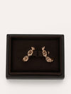 Rose Gold Chaine d'ancre Enchainee Earrings