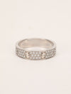 White Gold & Diamond Love Ring