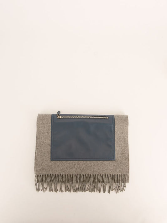 Gris Chine Out Of Pocket Scarf