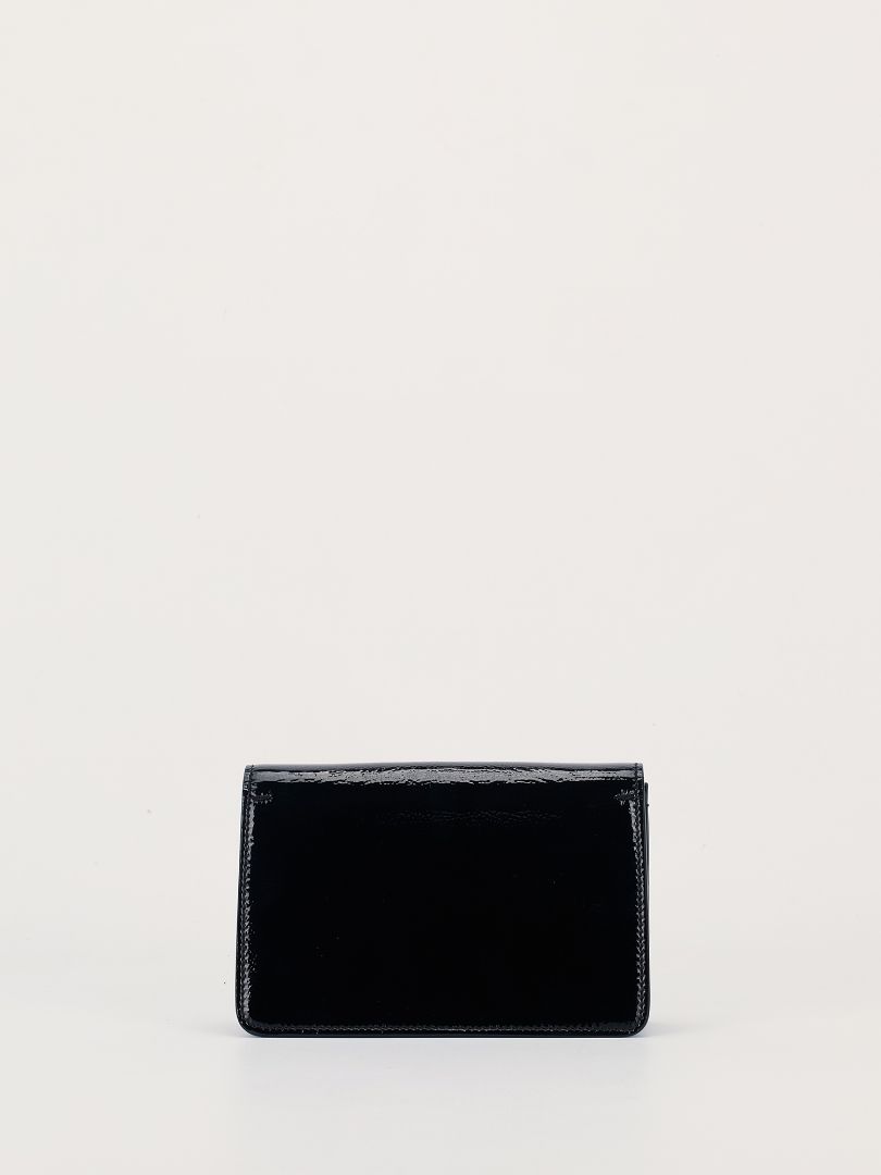 Black Patent Mini Dionysus Mini Bag with SHW