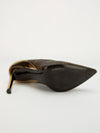 Monogram Cherie Pump with Gold Accent