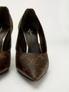 Monogram Cherie Pump with Gold Accent