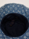 Blue Takashi Murakami Denim Cherry Bucket Hat S