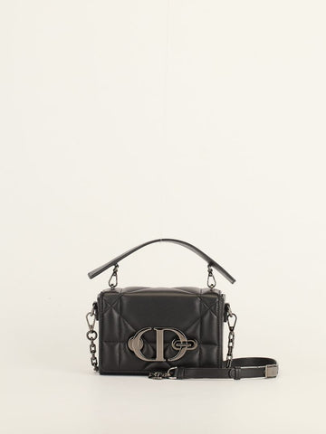 Black 30 Montaigne Chain Top Handle Bag