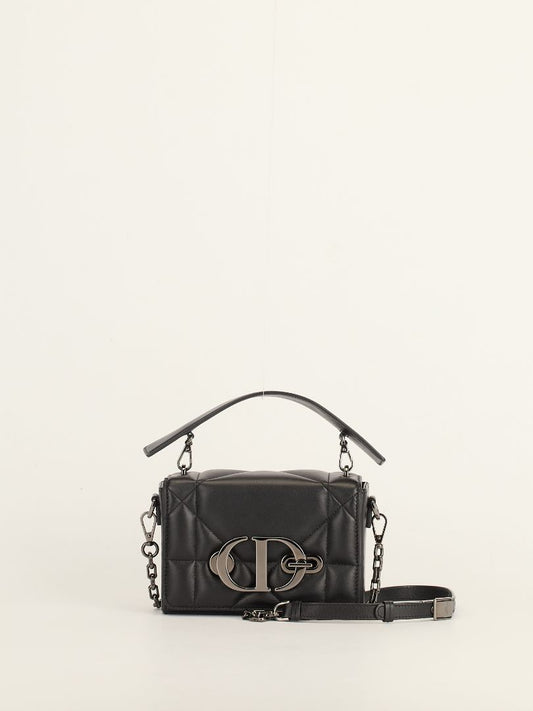 Black 30 Montaigne Chain Top Handle Bag