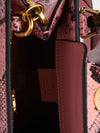 Pink Diana Python Small Tote Bag