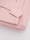 Light Pink PM Lockme Leather Bag With SHW