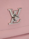 Light Pink PM Lockme Leather Bag With SHW