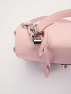 Light Pink PM Lockme Leather Bag With SHW