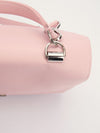Light Pink PM Lockme Leather Bag With SHW
