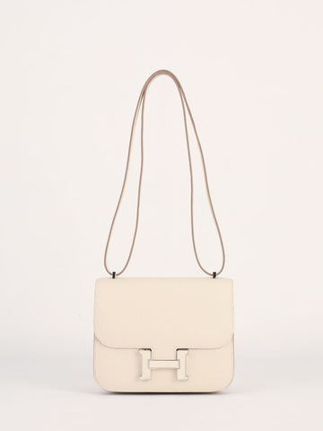 Constance 18 Craie Veau Epsom With Laque Hardware 2025 K Stamp