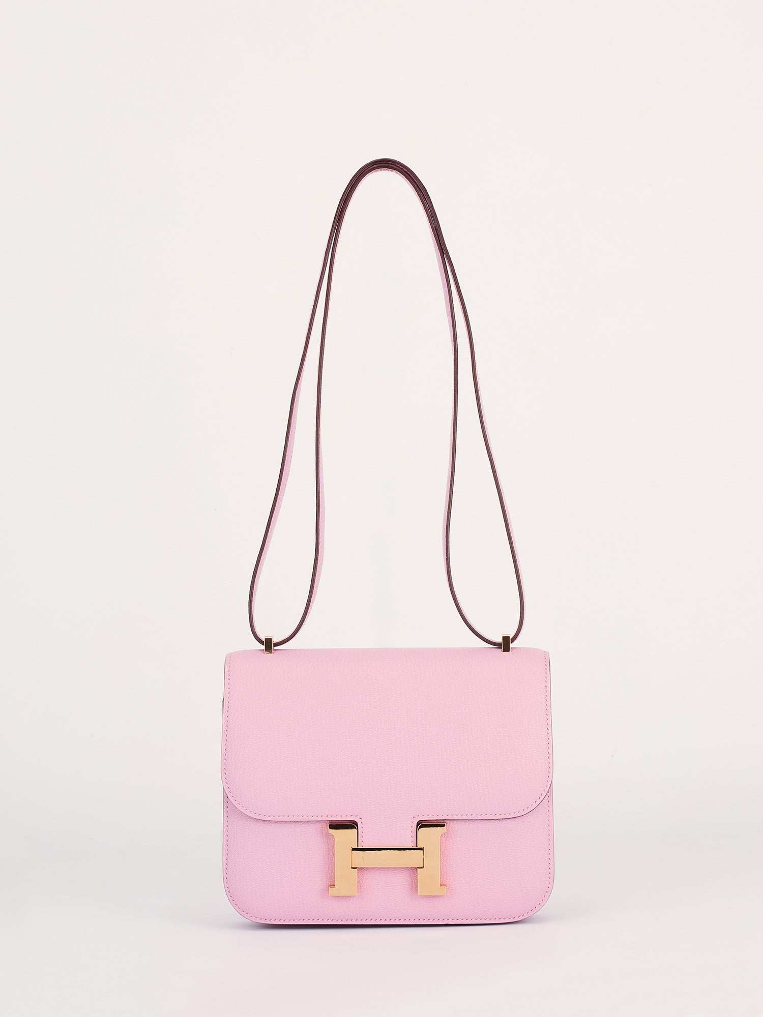 Constance 18 Mauve Sylvestre Chevre Mysore Leather With Rose Gold Hardware 2022 U Stamp