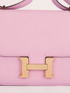 Constance 18 Mauve Sylvestre Chevre Mysore Leather With Rose Gold Hardware 2022 U Stamp