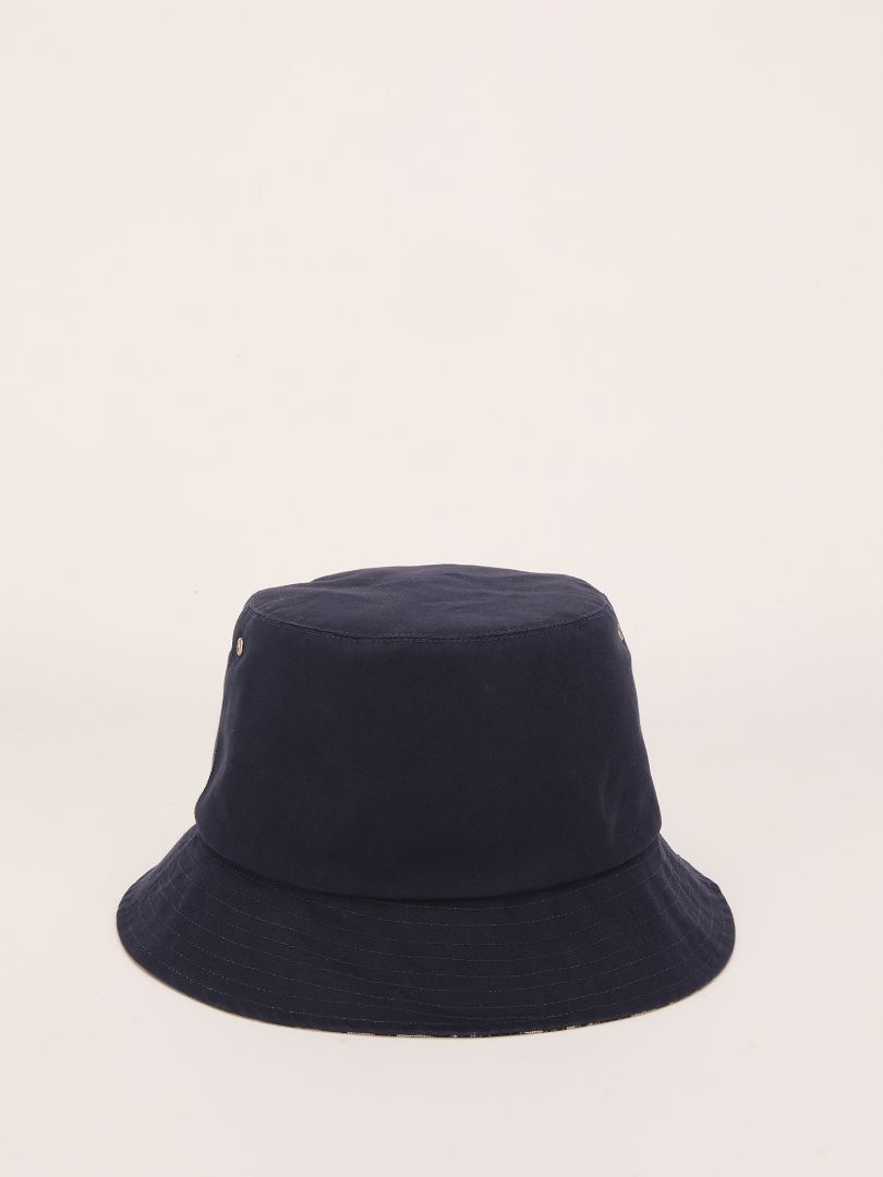 Blue Reversible Teddy-D Small Brim Bucket Hat 58