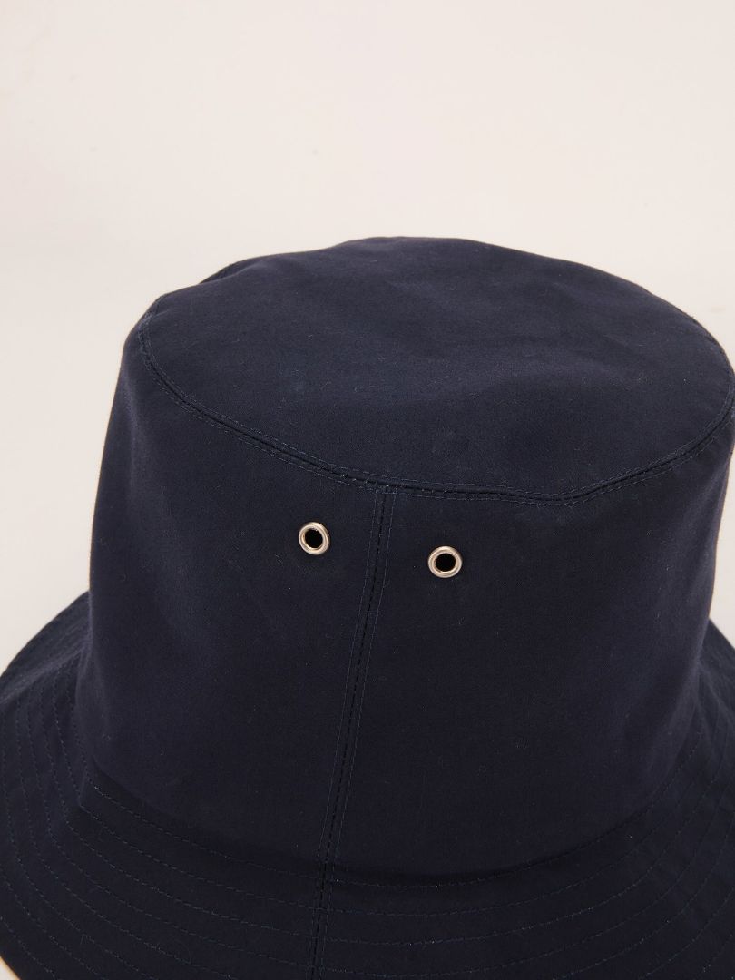 Blue Reversible Teddy-D Small Brim Bucket Hat 58