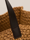 Roma Raffia Shopper Tote