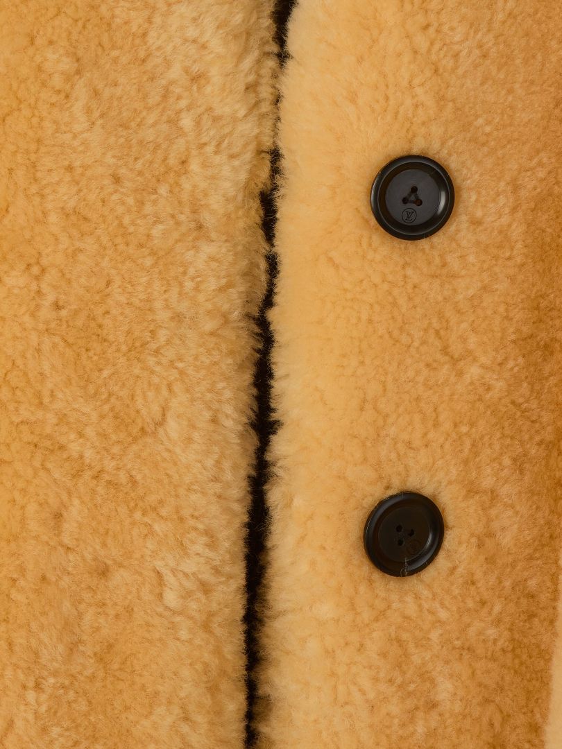 Beige Shearling Jacket