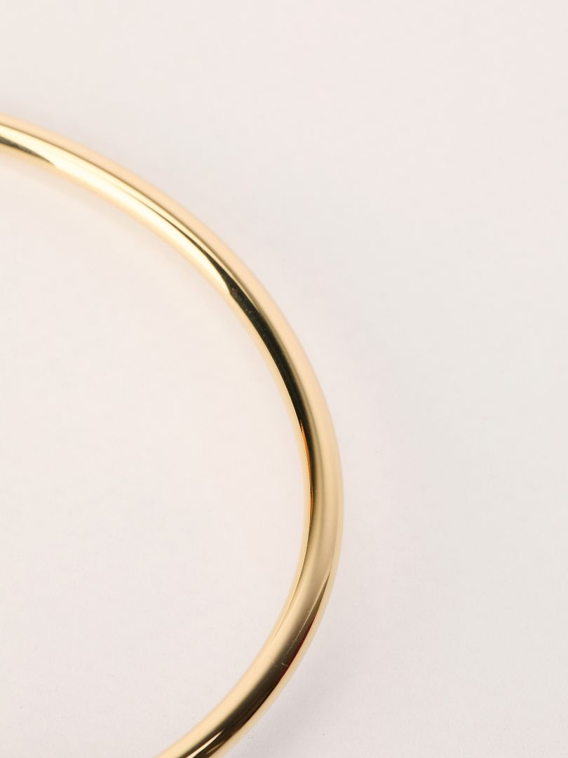 Yellow Gold Juste un Clou Bracelet Small Model Diamonds